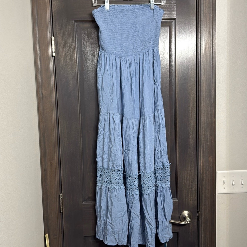 Cupshe Blue Midi Dress